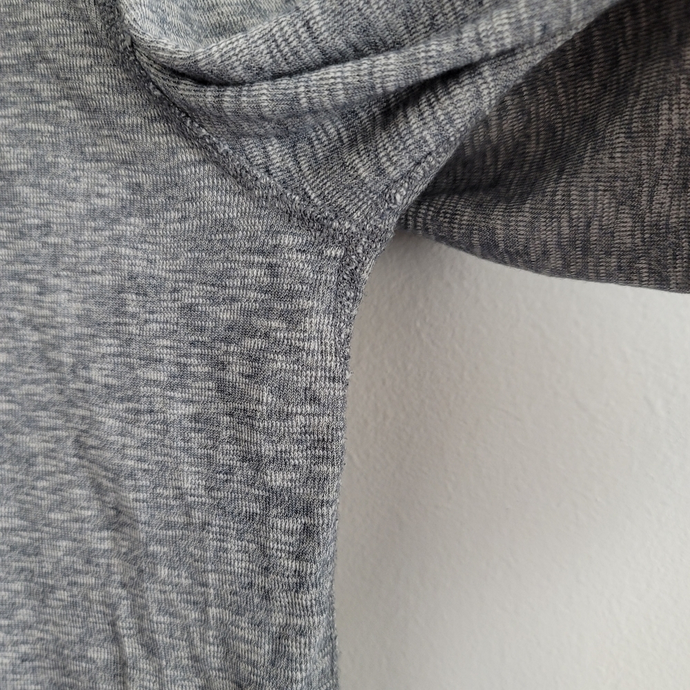 Lucky Brand Men XL Blue Marl Henley Long Sleeve Shirt Casual 100% Cotton - Picture 8 of 10